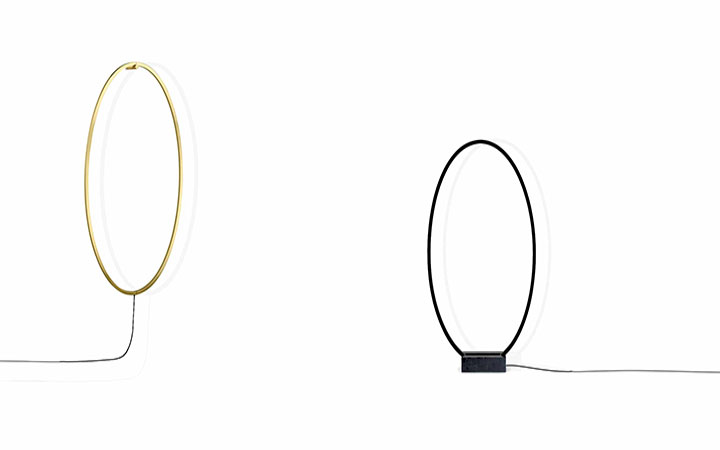 Ellisse Floor Lamp by Nemo Lamps